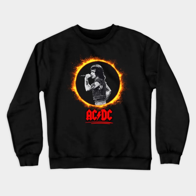 Full Power AC DC Crewneck Sweatshirt by Katab_Marbun